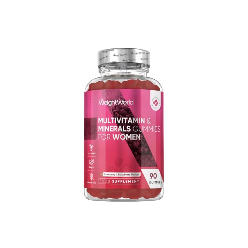 Multivitamin Gummies for Women - 13 Active Ingredients - 90