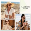 Madison Avenue Round Bifocal Reading Sunglasses for Women Men Spring