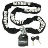 MAMMOTH LOCMAM MOTORCYCLE MOTORBIKE 1.8M LONG AND 10MM THICK CHAIN