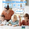 Calculator Soldering Kit, 6-Digit Math Practice Game with Addition, Subtraction,