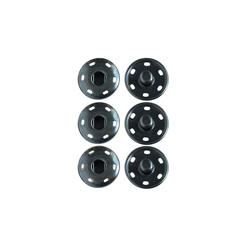 Nippon Chuko ISZ-21-BN Big Snap Black Nickel, 0.8 inch (21