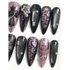 Happy Cross Handmade Nail Tips - Round (Length - Parts