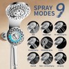 KAIYING Magnetic Rain Shower Head with Handheld Spray Combo, High