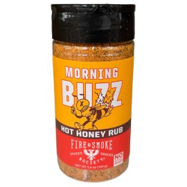 Fire & Smoke Society Morning Buzz Hot Honey Rub 5.6 oz