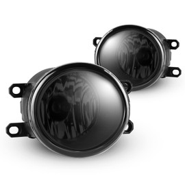 AUTOWIKI Fog Lights Compatible For Toyota Camry Highlander Corolla RAV4 Lexus Series IS GS ES CT LX, etc, Smoke Lens Fog Lamps with H11 12V 55W Bulbs OEM No. TO2592123 TO2593123