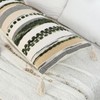 Labilin Boho Long Lumbar Pillow Covers 14x36 Farmhouse Decorative Cushion