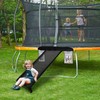 Eurmax USA Universal Easy-to-Assemble Trampoline Slide Ladder, Heavy Duty Steel
