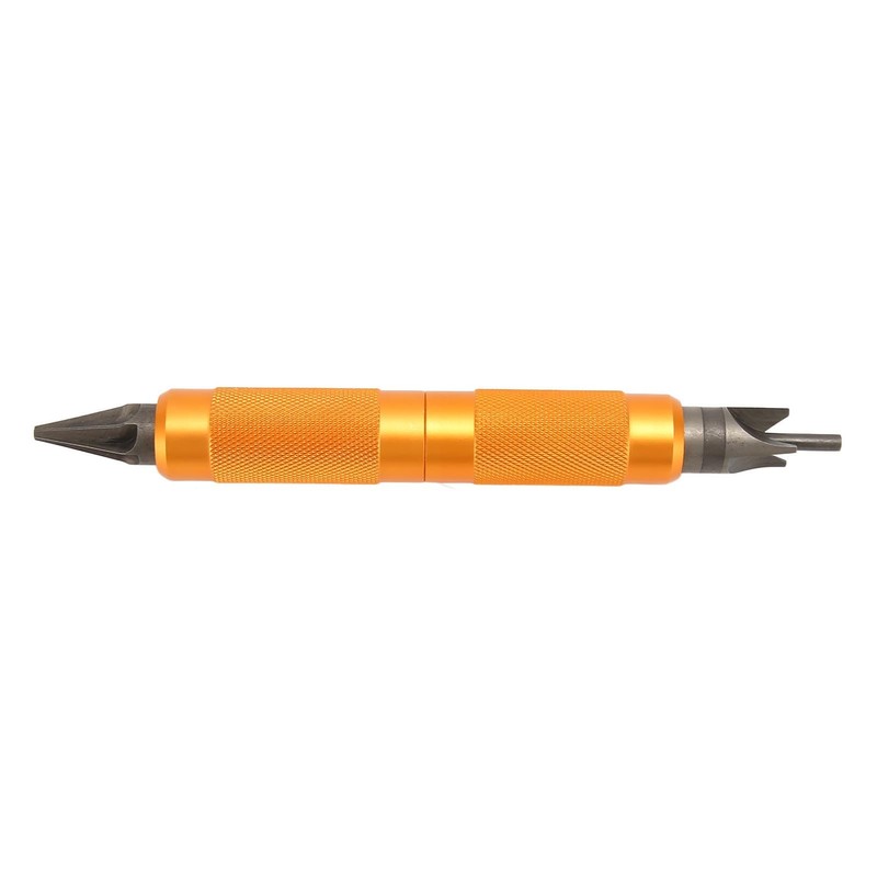 Steel Case Prep Tool with Chamfer, Deburring, Primer Crimps, Ended