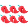 LIFKOME 6pcs Boil Over Spill Stopper Silicone Spill Proof Lid