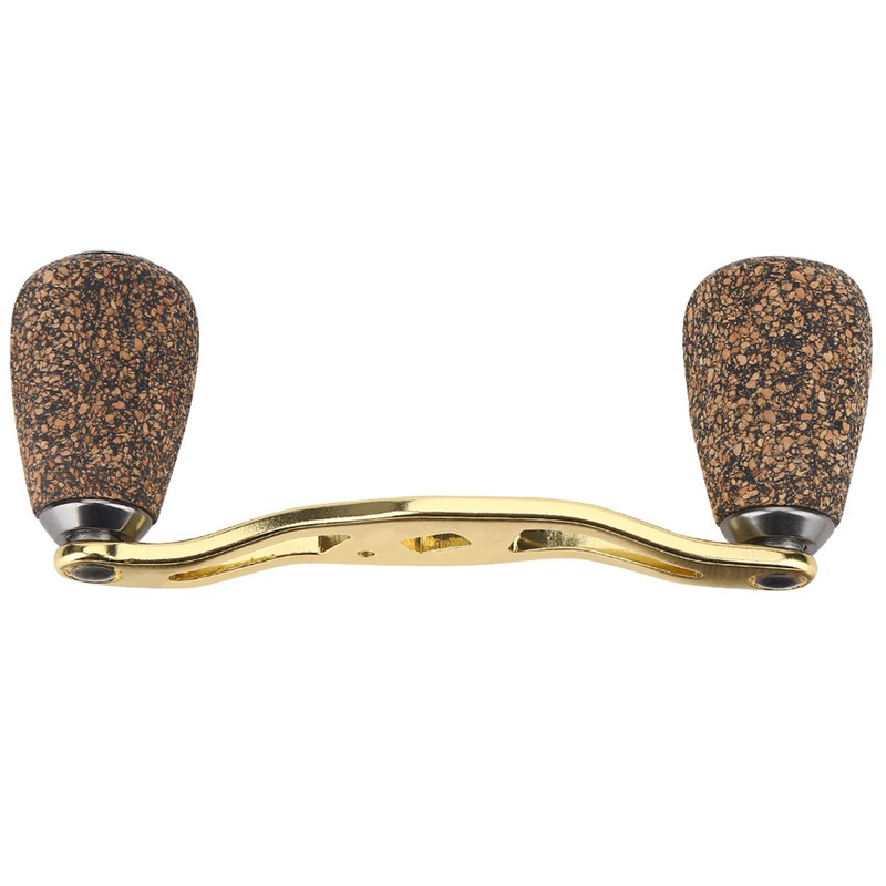 Fishing Reel Handle Wood Knob Carbon Fiber Frame with Fittings