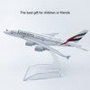 380 Airplane Model Alloy Diecast Ornament Plane Model Toy for
