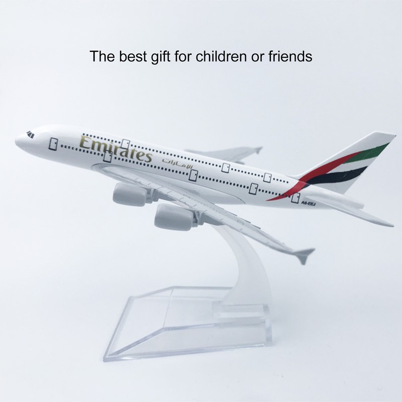 380 Airplane Model Alloy Diecast Ornament Plane Model Toy for