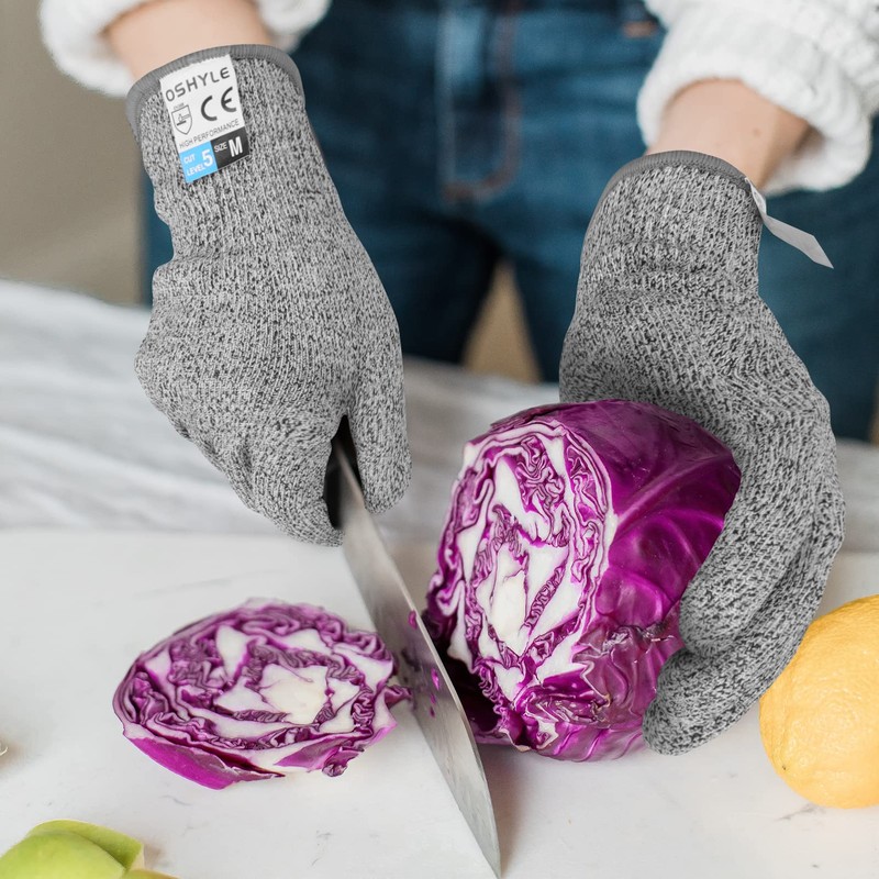 OSHYLE Cut Resistant Gloves with High Performance Level 5 Protection,
