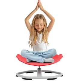 Sensory Swivel Chair for Kids，Versatile Kids Spinning Chair，Training Body Coordination Relieve Car Sickness Symptoms，Spinning Chair for Autistic Kids，Autism ADHD 360° Sit and Spin Sensory Chair