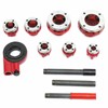 Ratchet Pipe Threader Kit, BSPT 7 Size Pipe Threader 3/8"
