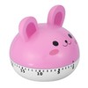 ABS Animal Timer, Cute Timer, for Home Kitchen(Bunny)