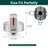 5304509064 Stove Knobs Replacement Parts for Frigidaire Gallery Oven Stainless