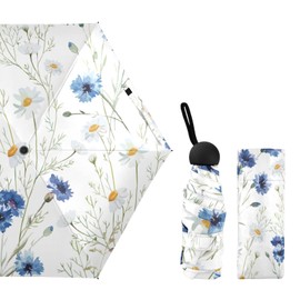 Parasol, UV Protection, Foldable, Lightweight, Folding Umbrella, For Both Sunny and Rainy Weather, Manual Umbrella, 6 Ribs, Parasol, Fully Blackout, Foldable, Popular, Foldable, Portable, Windproof,