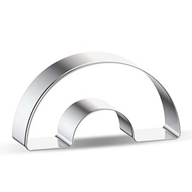 WDYJMALL Rainbow Cloud Shape Cookie Cutter - A