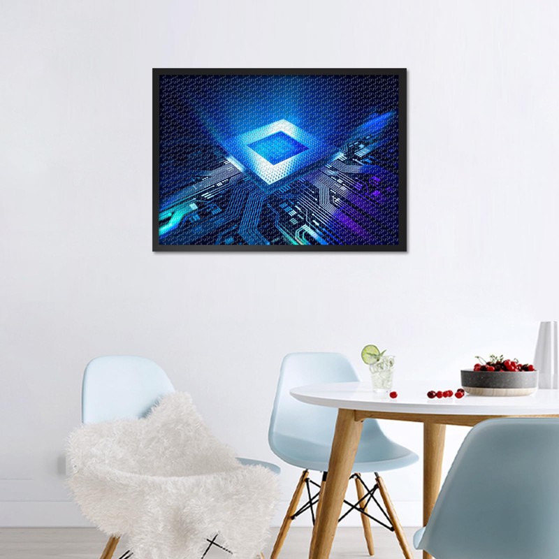 Adult Jigsaw Puzzle 1000 Pieces High Tech PC CPU Concept