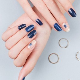 Mallang Nail Evening Jewelry Real Gel Nail Stickers / 말랑네일 이브닝주얼리 리얼 젤네일스티커