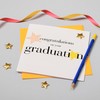 Claire Giles Hearts and Stars Congratulations on Your Graduation Card