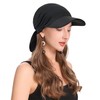 ZLYC Women's Summer Chemo Headwear Brim Visor Hat Beanie Hat,