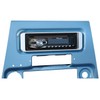 Brothers Trucks BRB6772 Billet Radio Bezel - Brushed Aluminum