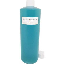 Eternity: Summer - Type For Men Scented Body Oil Fragrance [Flip Cap - Light Blue - 32 oz.] - ID#33106
