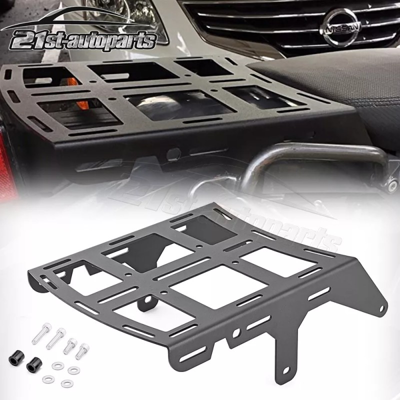 21ST For 90-25 Suzuki DR650 Black Steel Rear Tail Luggage