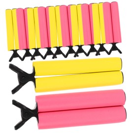 Healvian 12pcs Hairdressing Insulation Curling Rods Heat Resistant Perming Tools for Hair Salon Multi-functional Design for Safe Styling and Coloring Portable and Lightweight