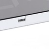 LED Digital Alarm Clock USB Charging Mirror Clock with 4