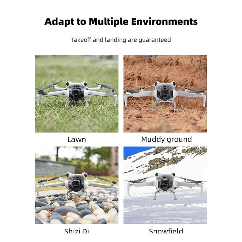 RC Drone Landing Gear Leg Foldable Height Extender Protector Holder