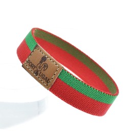 BDM Portugal and Barcelos Rooster flag bracelet, elastic for men and women.