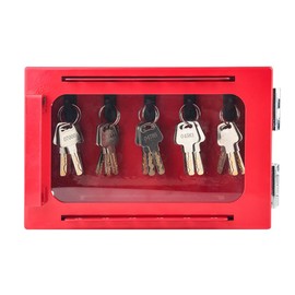 Lockout Tagout Group Lock Box Wall Mount Industrial Scientific Gauge Steel Group Loto Box Visual Acrylic Safety Lock Case