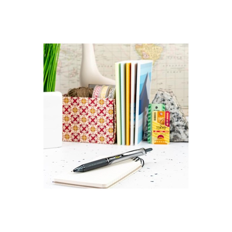 Pilot Precise V10 Retractable Rolling Ball Pen, Bold Point, 1.0