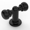 Amerdeco 10 Pack Matte Black Cabinet Knobs Single Hole Cabinet