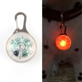 Hyeopryeogeopche 1X5 Pet Wood Bell LED Pet Collar Bell 1P Pet LED Collar Bell Dog Necklace z2147