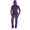 Yasumond Velour Tracksuit Womens 2 Pieces Joggers Outfits Jogging Sweatsuits