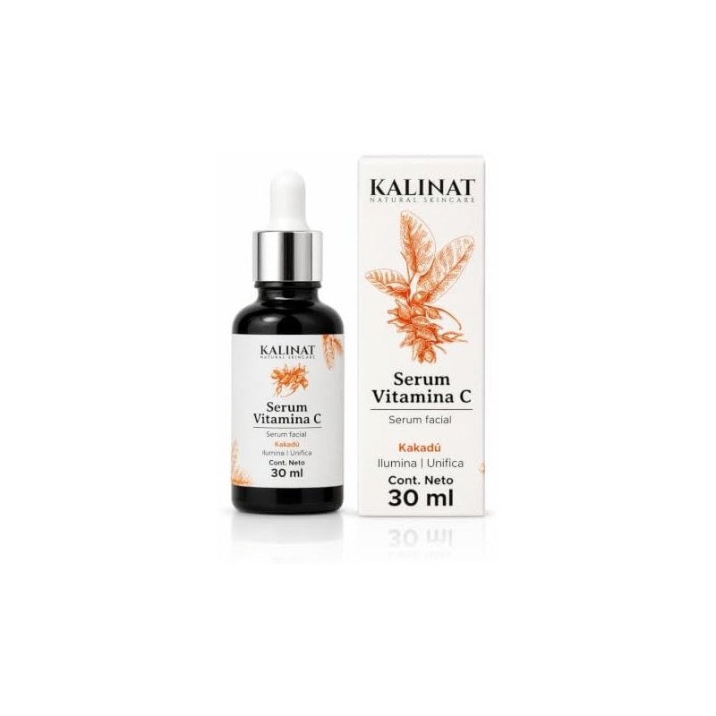 PACALLI Kalinat Sérum Facial de Vitamina C 10% con Kakadú