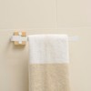 Towel Rail White Towel Ring Wall Mounted Towel Holder for