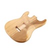 RuiJOTWAT Unfinished ST Guitar Body in Solid Paulownia Wood Painted