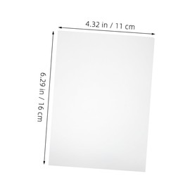 CAXUSD Lamination Sheets 100pcs Photo Laminating Pouches Laminating Films for Index Cards Safe Reliable