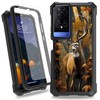 for TCL 50 XE Case,Heavy Duty Dual Layer Slim Shockproof