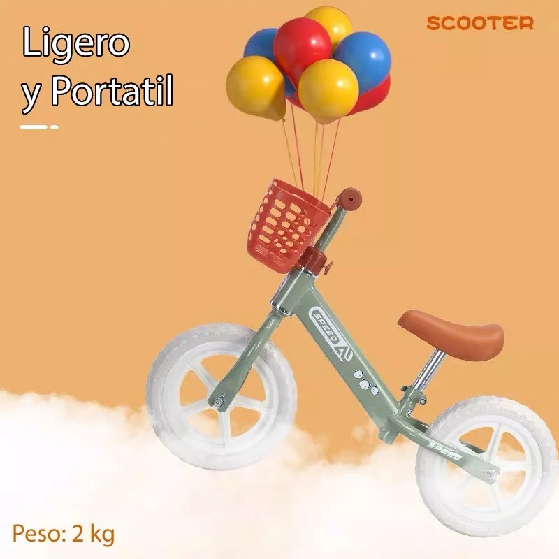HC Life Bicicleta De Equilibrio Balance Bici Para Niños