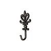 FantasHome Wall Mounted Cast Iron Home Décor Single Hook (Guard)