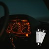 Lanuovx 10 Pack 6411 Festoon Bulb 12V 10W Xenon Bulb