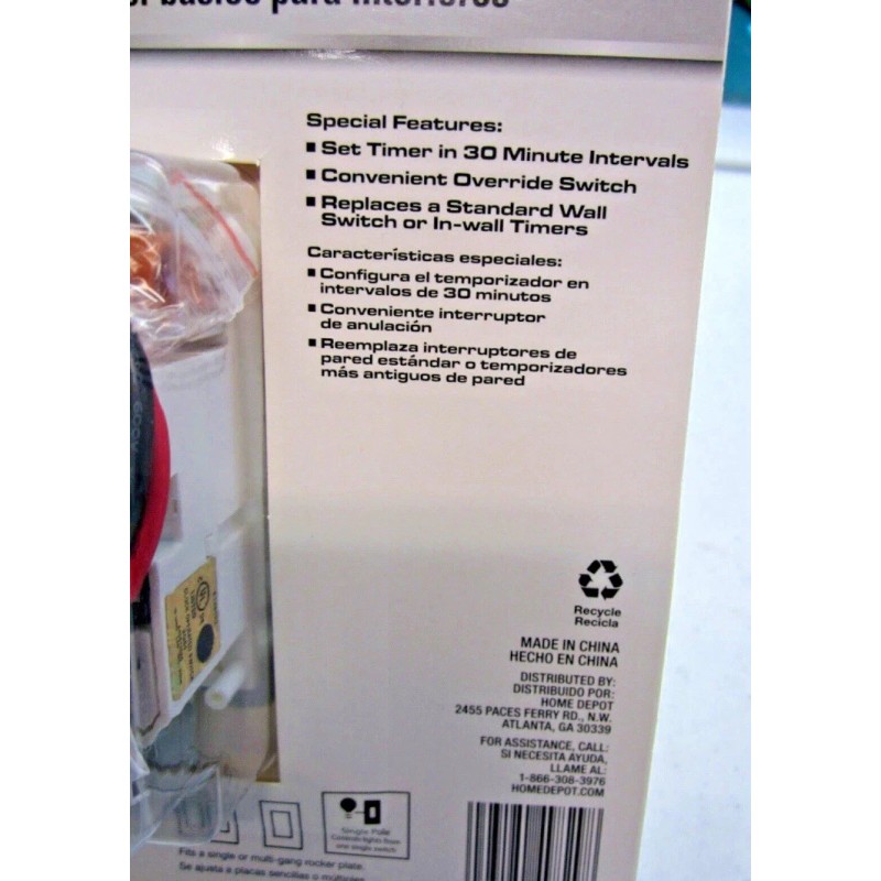 Defiant 3 Pack Defiant 1000015595 Turn Indoor-Outdoor on/off Electric Wall