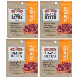 Unbranded Old Wisconsin Gluten Free Turkey Sausage Snack Sticks, (4) 6 oz Resealable