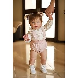 KAWAYII KAWAYII 26 Inch Reborn Toddler Baby Doll Princess Girl Realistic Newborn Doll Silicone Soft Vinyl Real Looking Reborn Baby Doll Toy Lifelike Set for Kids Age 3+…
